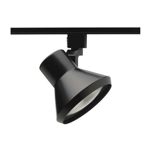 Juno Lighting Track Lighting Head,Flare,Blk,4 7/8in R552 BL