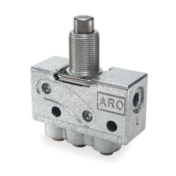 Aro Manual Air Control Valve,3-Way,5/32 in 214-2-C