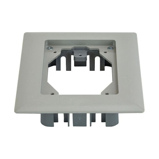 Floor Sub-Plate, Floor Box Type, 1 Gang, PVC