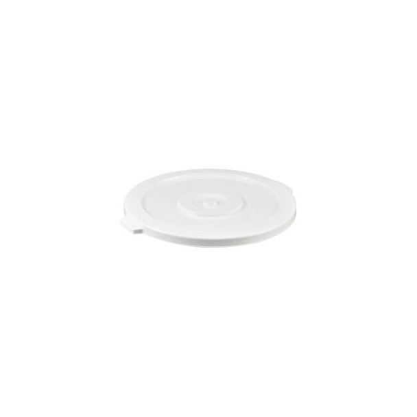 Global Industrial Plastic Trash Can Lid - 44 Gallon White