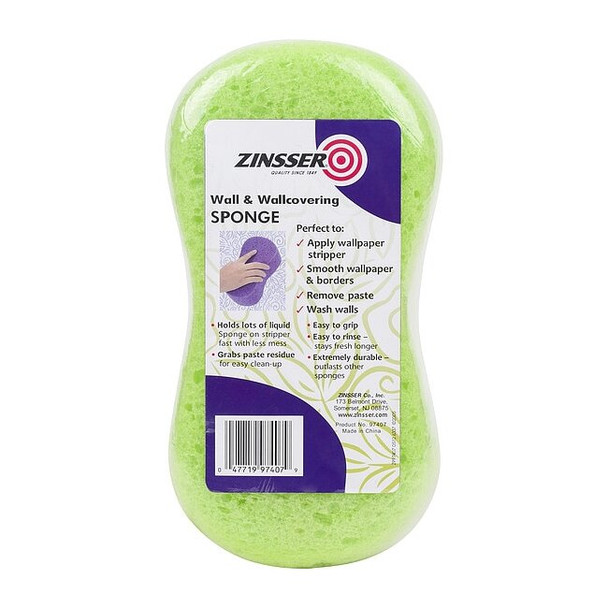 Zinsser Wallpaper Sponge,7 in L,7 in W 287514