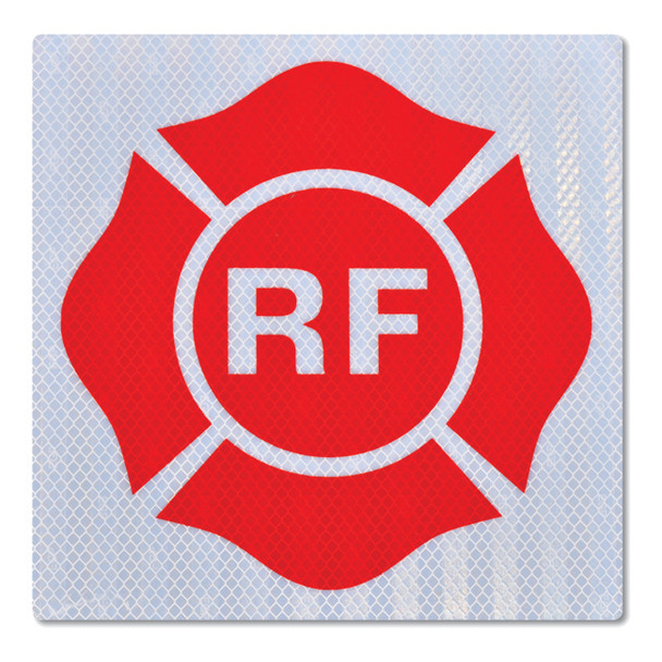 NMC™ Florida Truss Sign, "RF", Aluminum, 1/Each