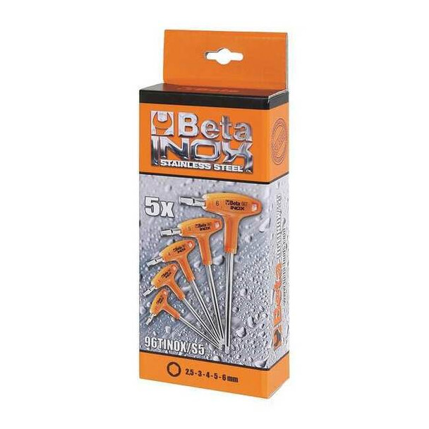 Beta 5 Piece Metric Plain, Hex Key Set 000961952