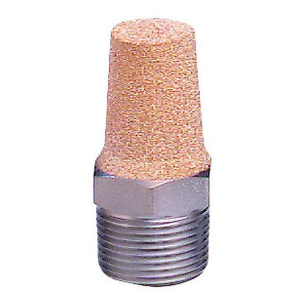 Arrow Pneumatics Muffler,Steel,3/8" Air Inlet,BSP ASP-3BS