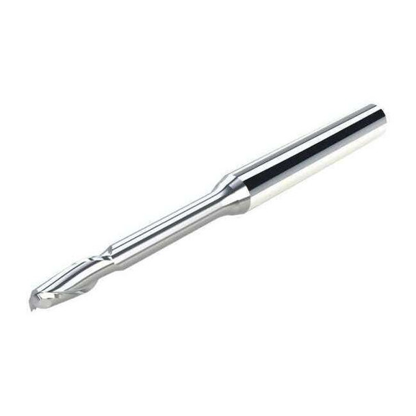 Micro 100 Corner Radius End Mill,nACRo,2" Length MEF-125-750-010K