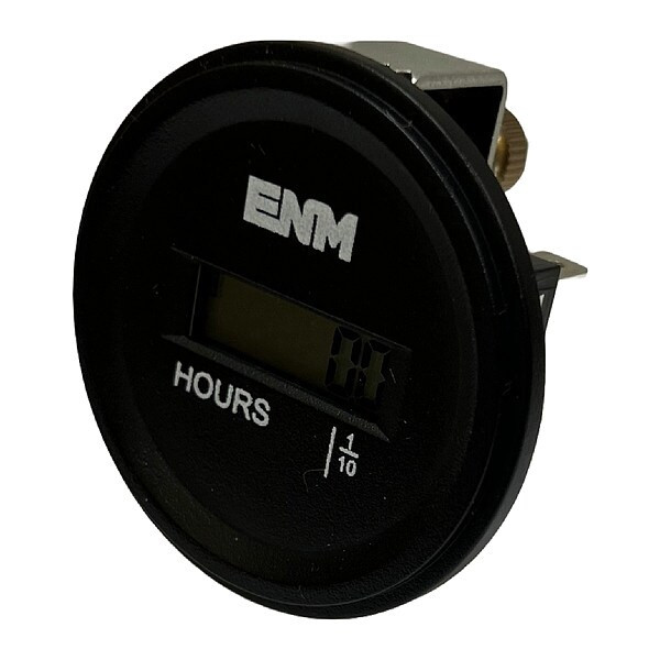Enm Preset Hour Meter,2.125" L,1.4" W TB45HA