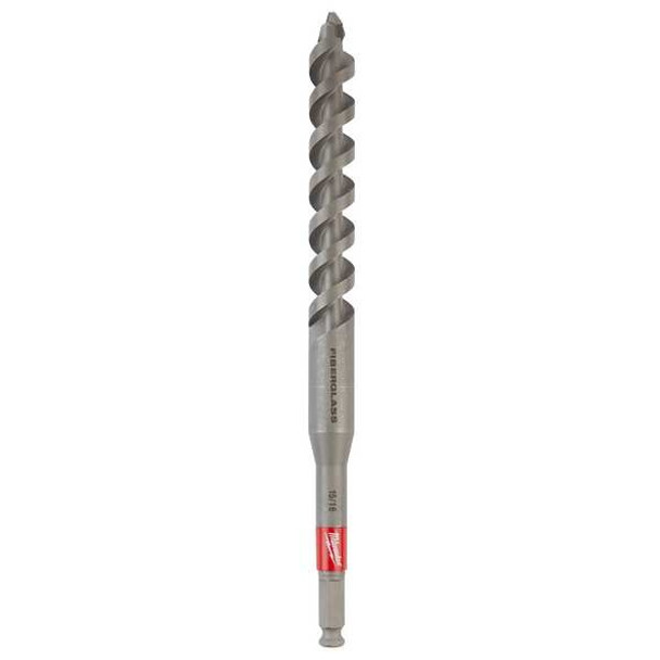 15/16 in. x 12 in. SHOCKWAVE Lineman's Fiberglass Drill Bit