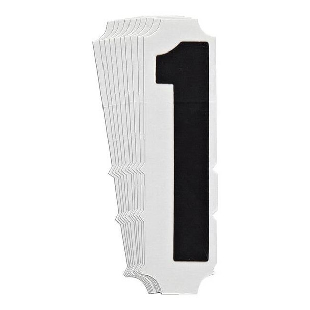 Brady NumberLabel,4-3/4inH,1-1/4inW,PK10 5140P-1