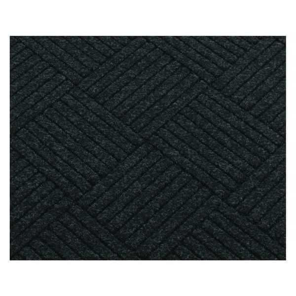 Entrance Mat, Polypropylene, 3/8 in Thick, Charcoal, 6 ft W x 8 ft L