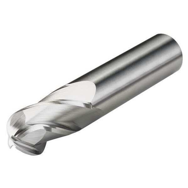 Micro 100 Carbide End Mill, Dia 7/32, Cut L 5/8 BEM-218-04X