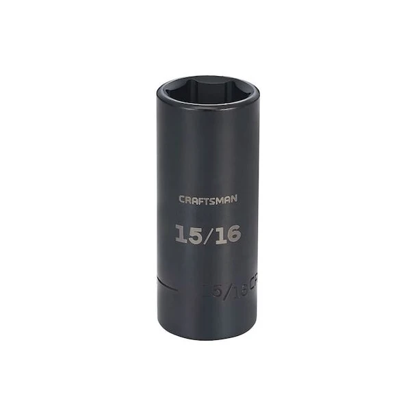 Craftsman Sockets, 1/2" Drive 15/16" SAE Deep Impa CMMT15983