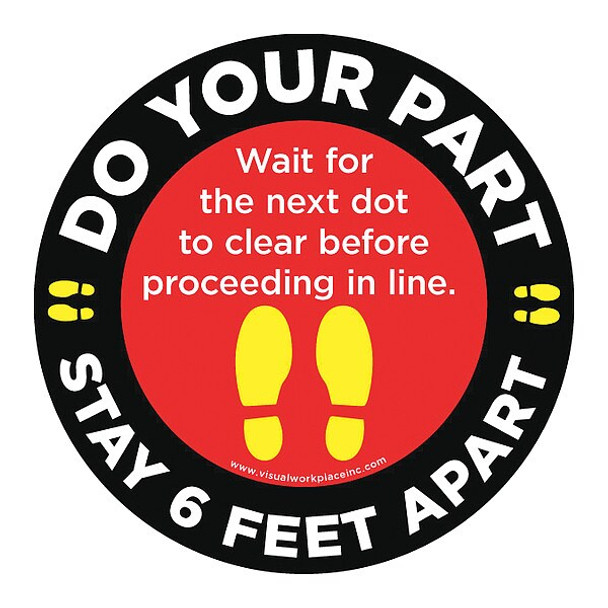 Stranco Safety Sign,17"H,17"W,Vinyl,Circle FS-17-727