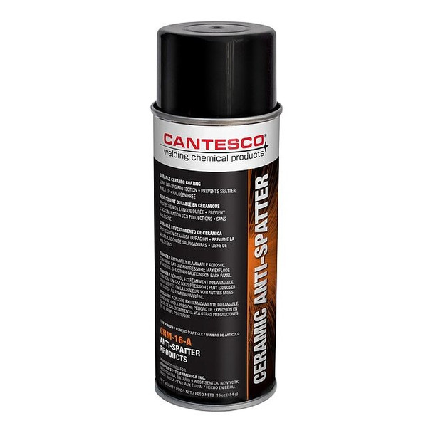 Manufacturer Varies Ceramic Antispatter, Cantesco, 16 oz Aerosol Can CRM-16-A