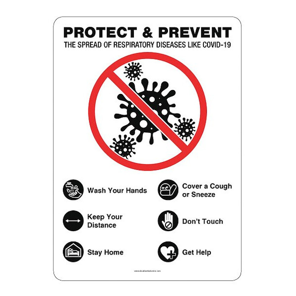 Stranco Decal, 14 in Height, 10 in Width, Vinyl, English B702-1410-V