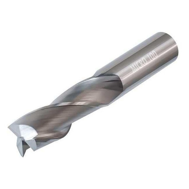 Micro 100 Carbide End Mill,Dia 3.5mm,Cut L 10mm AEMM-035-3X