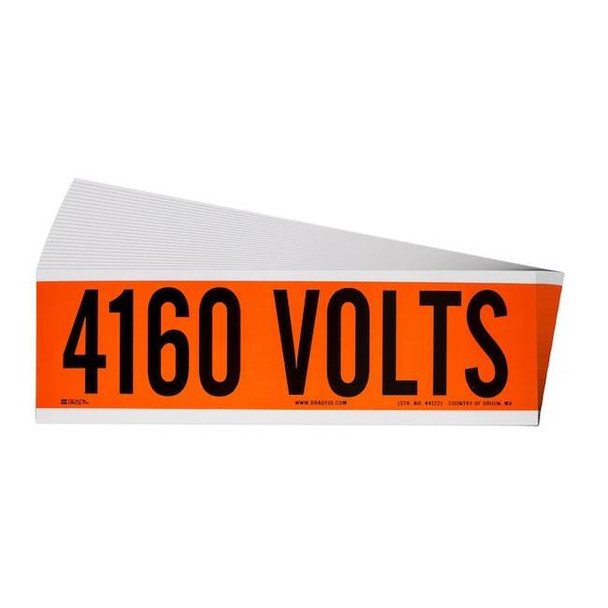 Brady Conduit and Voltage Sign and Labels,PK25 152325