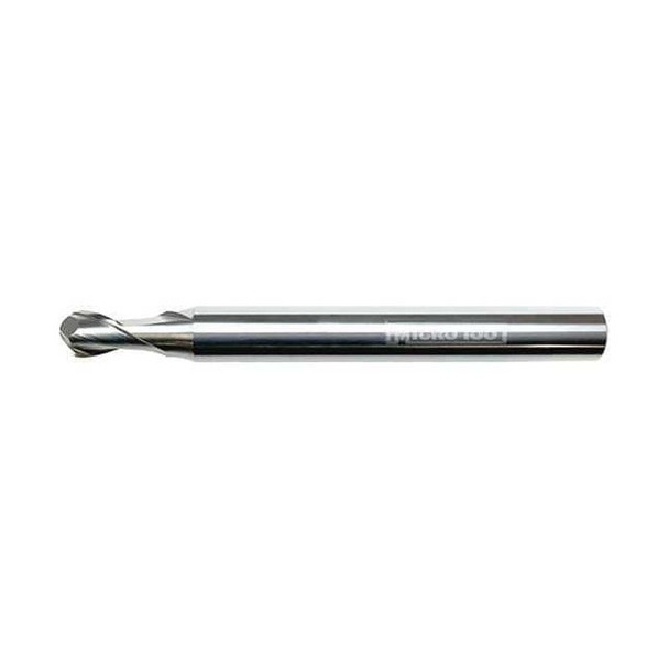 Micro 100 Carbide End Mill,2.0 mm,Cut 2.5 mm,2 FLT SFBM-020-9X