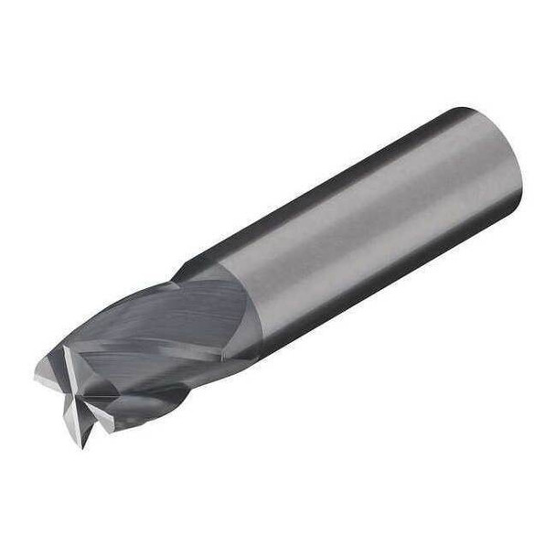 Micro 100 Carbide End Mill,1/8 In,Cut 1/4 In,2 FLT SEM-125-02
