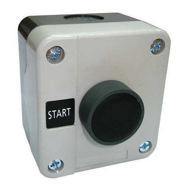 Dayton Push Buttn Cntrol Station,1NO,Start,22mm 32W265