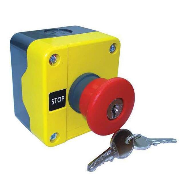 Dayton Control Station, Push Button, Red, 1NC 32W276