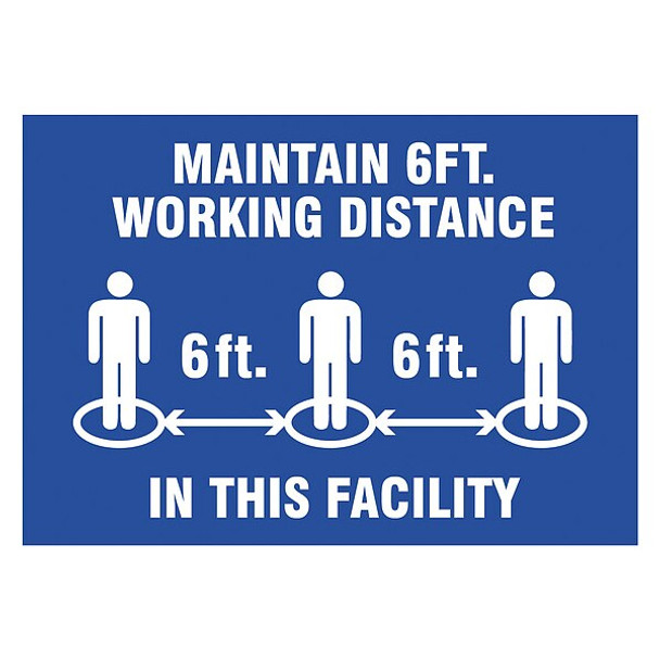 Manufacturer Varies Adhesive Safety Sign B516-710-V