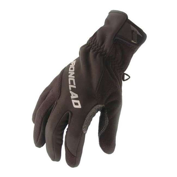 Cold Protection Gloves, Fleece Palm, Micro Fleece Lining, Black, XL ( 10 )