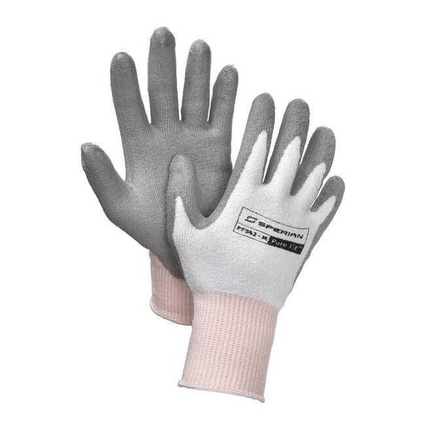 Cut Resistant Coated Gloves, Cut Level 2 ,Polyurethane ,Smooth ,S 1 PR
