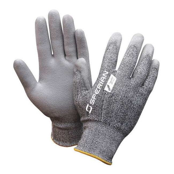 Cut Resistant Coated Gloves, Cut Level 2 ,dipped ,Polyurethane ,Smooth ,M 1 PR
