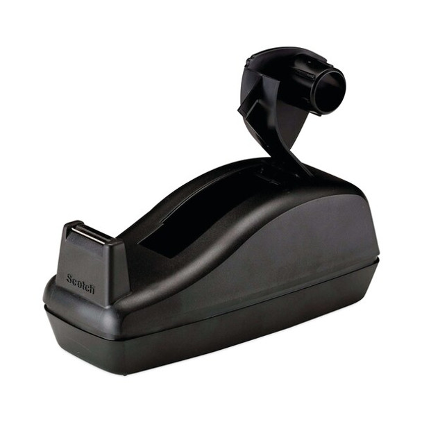 Scotch Dispenser,Tape,1" Core,Black C40BK