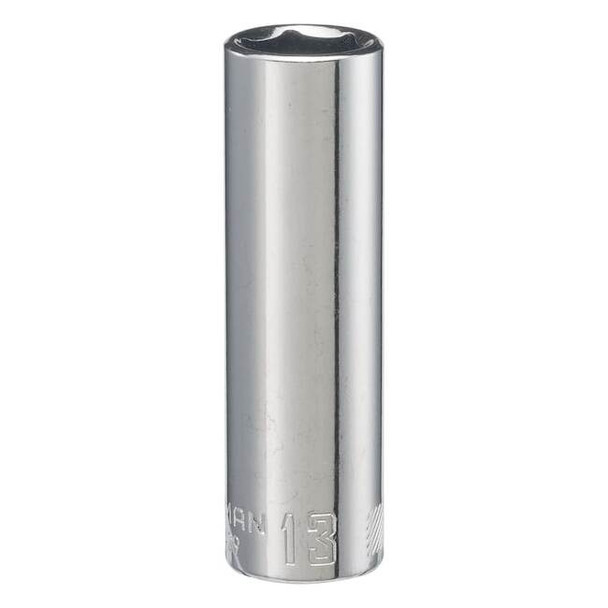Craftsman Sockets, 3/8" Drive 13mm 6 Point Deep So CMMT44429 Pack of 4