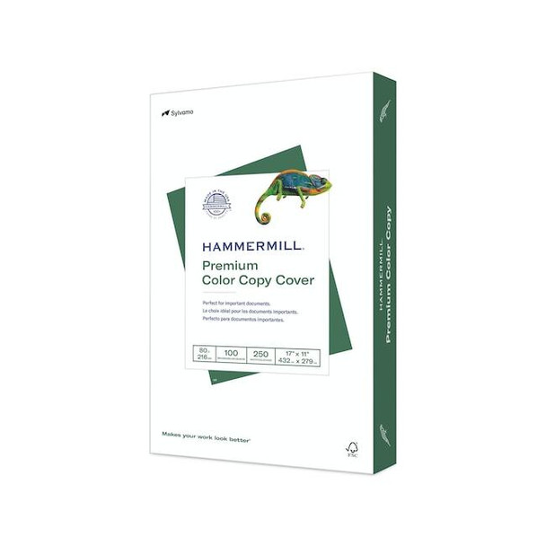 Hammermill Paper, Cover, 11"x17", White, PK250 12003-7
