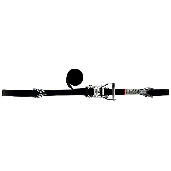 Lift-All Tie-Down Strap,Ratchet,10ft x 1In,700lb 60105