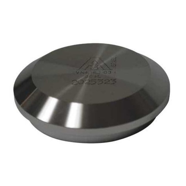 Manufacturer Varies Male Cap, Stainless Steel, Cap 4 in E16AI-14I4.0