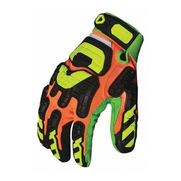 Ironclad Performance Wear Impact Gloves, Hook-and-Loop, 3XL, PR LPI-CC5-07-XXXL