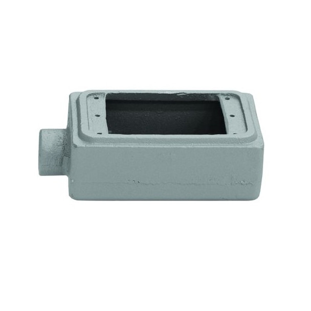 Appleton Electric Weatherproof Cover,Self-Closing,Gray FSKD5-15