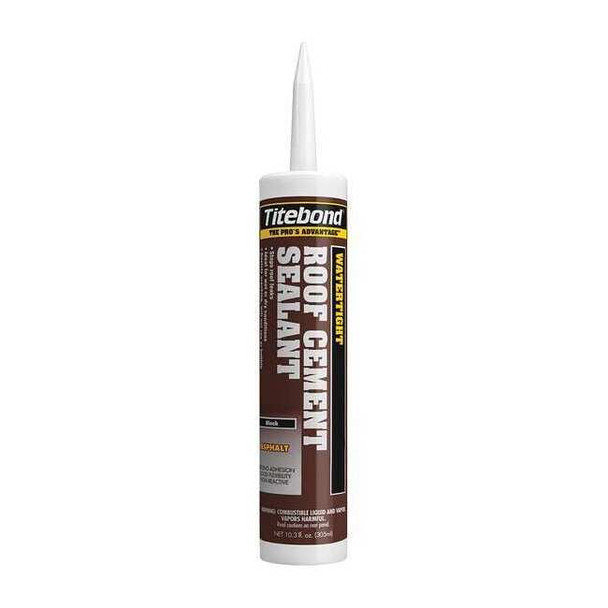 Titebond Sealant, 10.3 oz, Cartridge, Black, Hybrid Base 3211