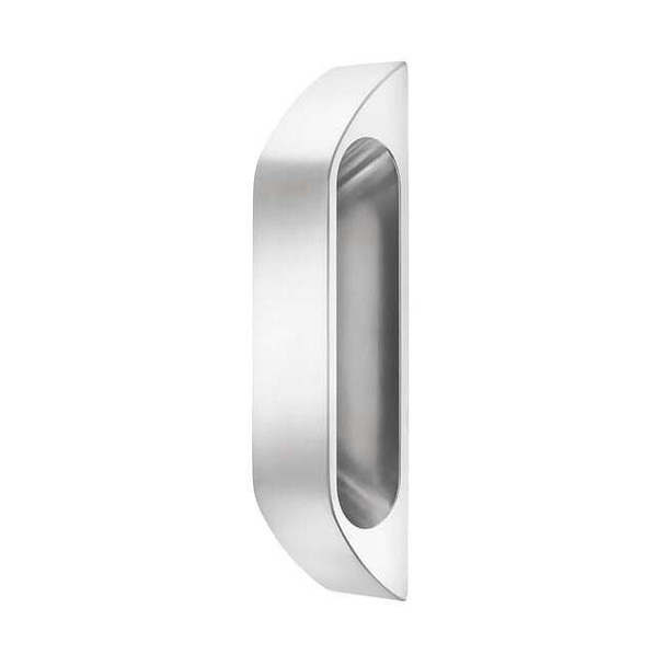Kingsway Group Pull Handle,Silver,Aluminum,1 3/8 in L KG61