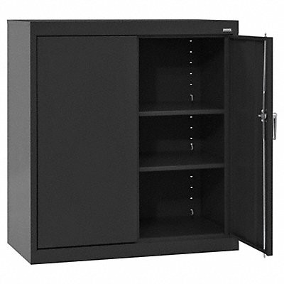 Sandusky Lee Shelving Cabinet,Black,Cap. 180 lb,Keyed CA21362436-09
