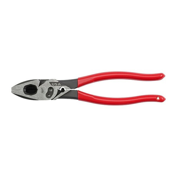 Milwaukee Tool 9 in Dipped Grip Plier High Leverage, Steel MT500C