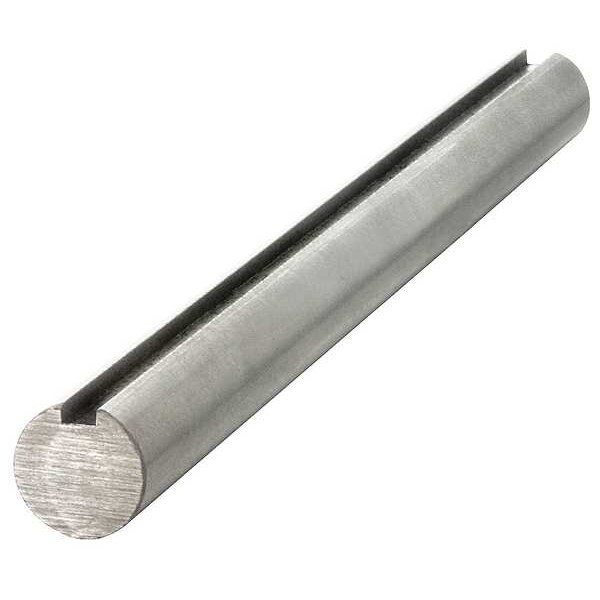 Keyshaft Keyed Shaft,Dia. 3/8 In,3 In L,304 SS 3/8 GKS-304-3