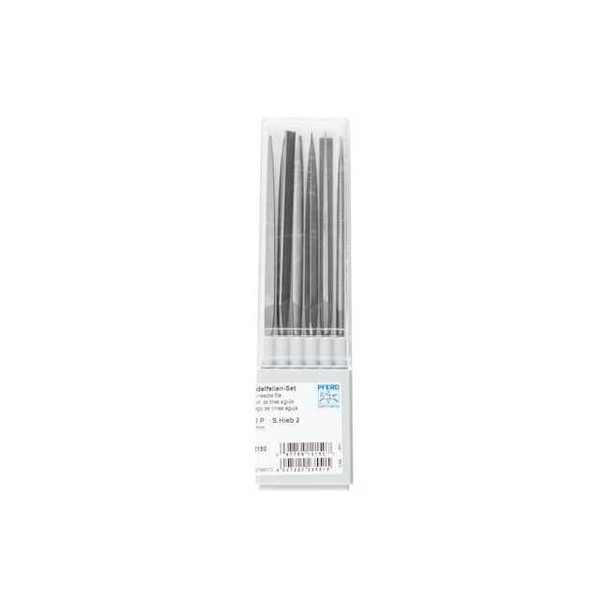 Pferd Needle File Set,Cut 2,6-1/4 12150
