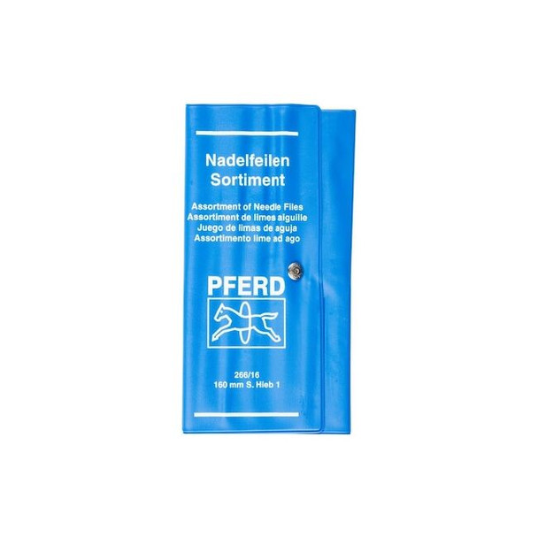 Pferd Tools Needle File Set,Knurled,Cut 0,6-1/4 12039