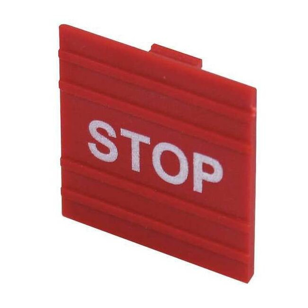 Dayton Legend Plate,Stop,Square,For 20C791 32J083