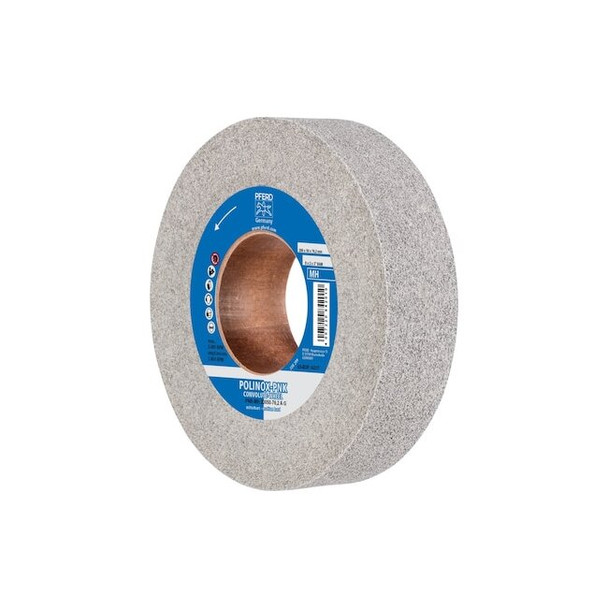 Pferd 8" x 2" Convolute Wheel - 3" A.H. - A/O Coarse (MH) 8AM 48217