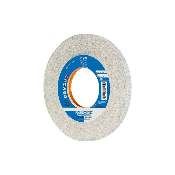 Pferd Tools Convolute Wheel,8Sf,8"x1/2"x3 48210