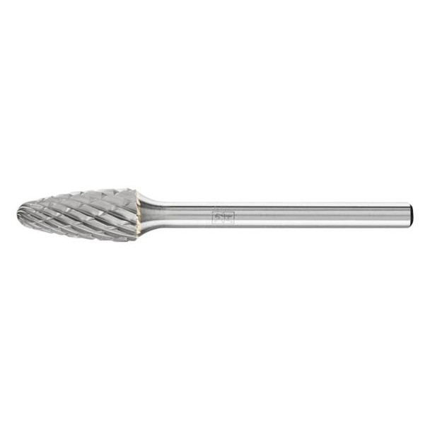 Pferd Tools Carbide Bur,SCTI SF-51,1/8",Double Cut 23322