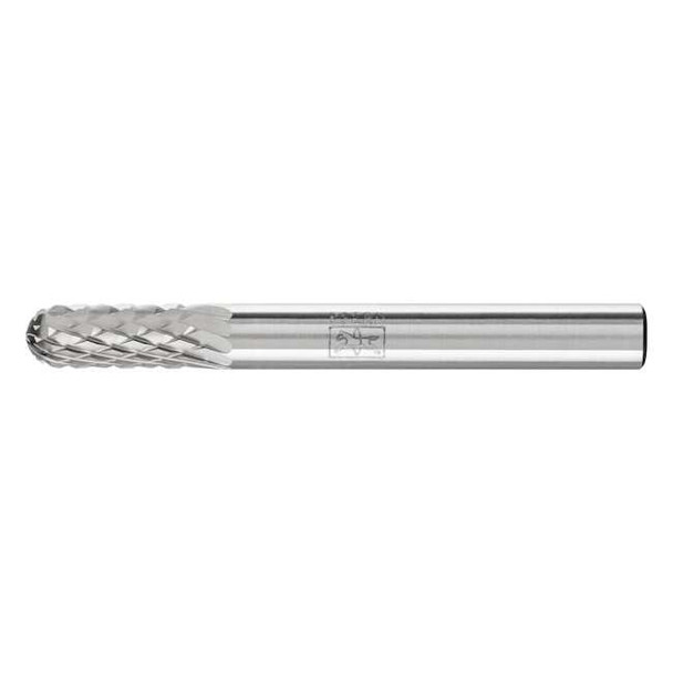 Carbide Bur - Cylind. (Radius End), DIA Cut - 1/4" x 5/8" x 1/4" Shank - SC-1