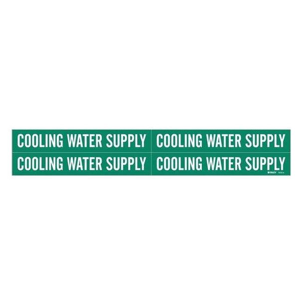Brady Pipe Mkr,Cooling Water Supply,3/4to2-3/8 7072-4