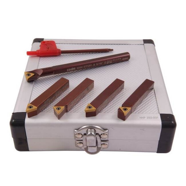 Hhip 5/16" 5 Piece Indexable Turning & Boring Tool Set 2003-0031