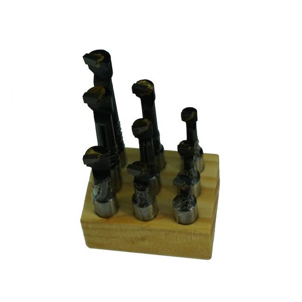 Hhip 1/2" C-6 9 Piece Boring Bar Set 1001-0002
